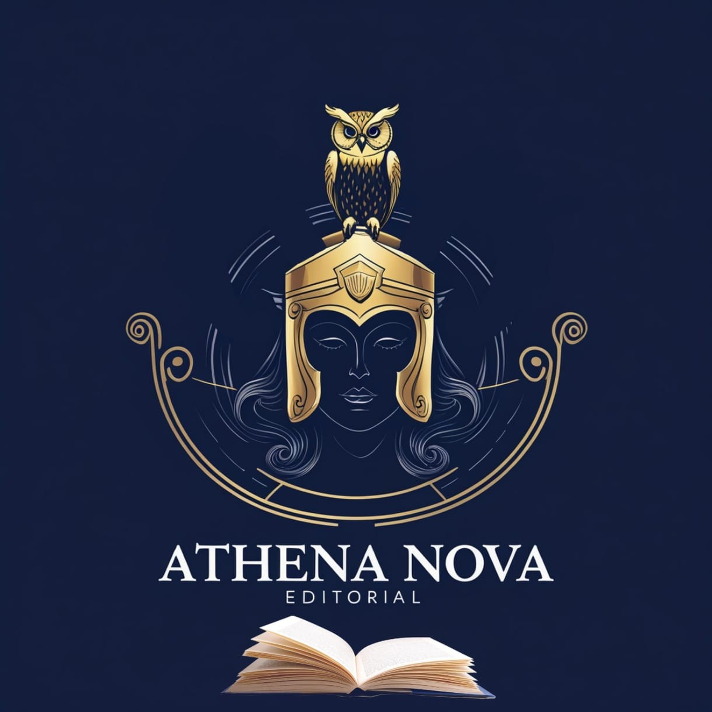 Logotipo de la editorial digital Athena Nova
